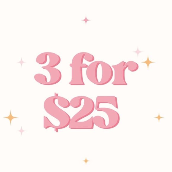 ⭐️ Mix & Match 3 ⭐️ items for $25 - Picture 3 of 3
